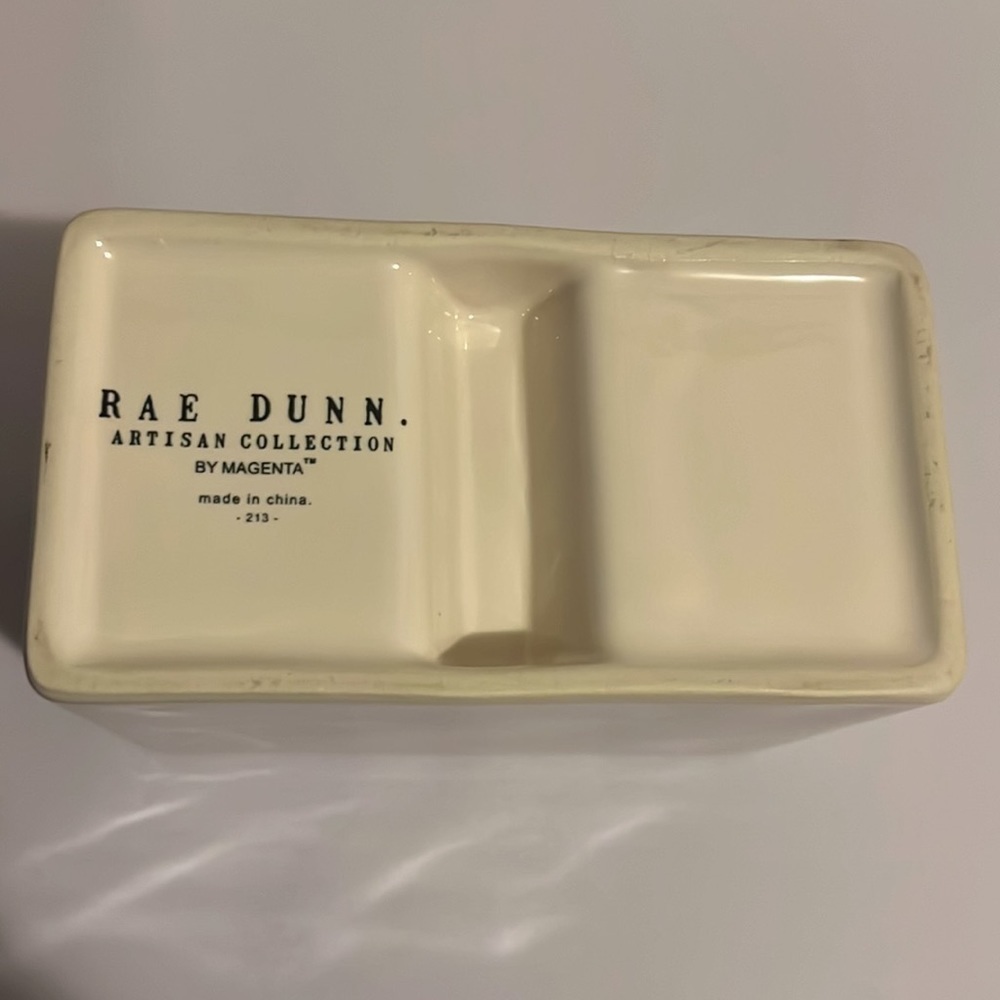 Rae Dunn Ceramic Holder Rainbow Pride Cosmetic Brushes Toothbrush Pens Store EUC - Picture 6 of 7